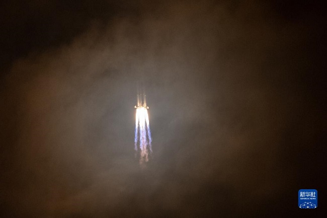 ?Тяньчжоу-4? ?арыш ж?к кемес? ?ытай ?арыш станциясымен т?й?ст?