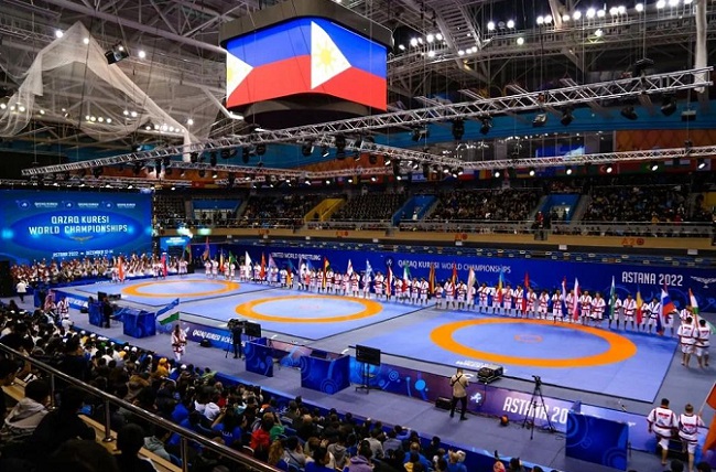 Астанада ?аза? к?рес?нен ?лем чемпионаты басталды