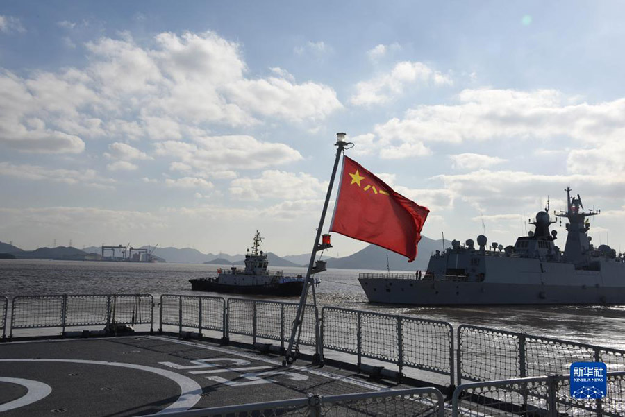 ?ытай мен Ресей ?скери-те??з к?штер? ?Maritime Joint-2022? б?рлескен ?скери жатты?уларын ?тк?зед?