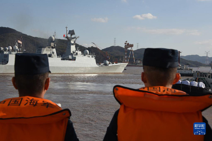 ?ытай мен Ресей ?скери-те??з к?штер? ?Maritime Joint-2022? б?рлескен ?скери жатты?уларын ?тк?зед?