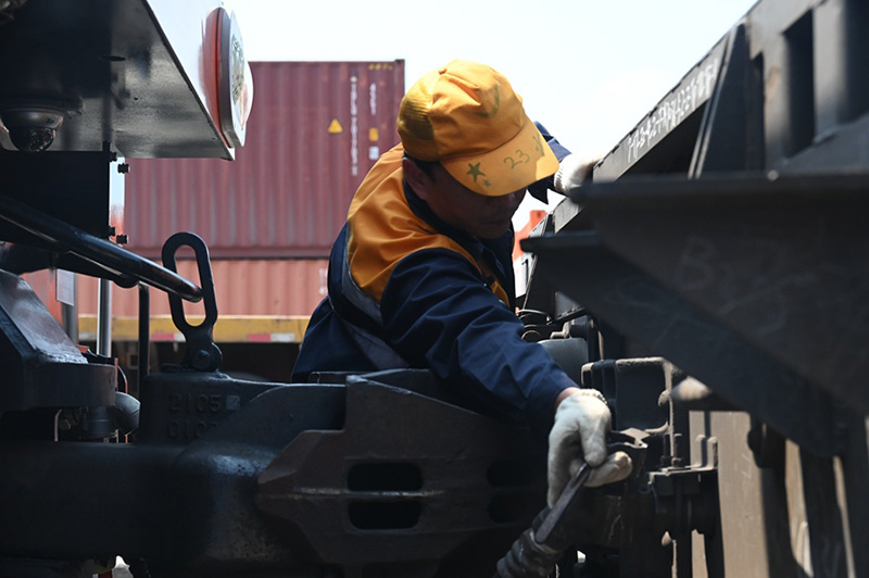 ?ытай-Еуропа пойызы (Хэнань) он жылдан бер? 670 000 TEU ж?берд?