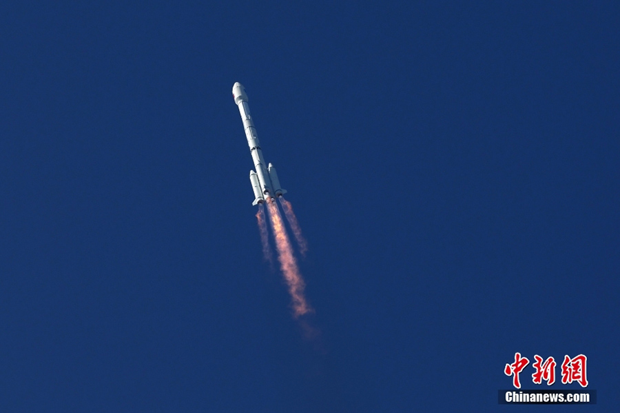 ?ытай келес? буын Beidou ж?йес?н?? жа?а технологиясын сына?тан ?тк?зу ?ш?н ек? Beidou навигациялы? спутниг?н с?тт? ?шырды