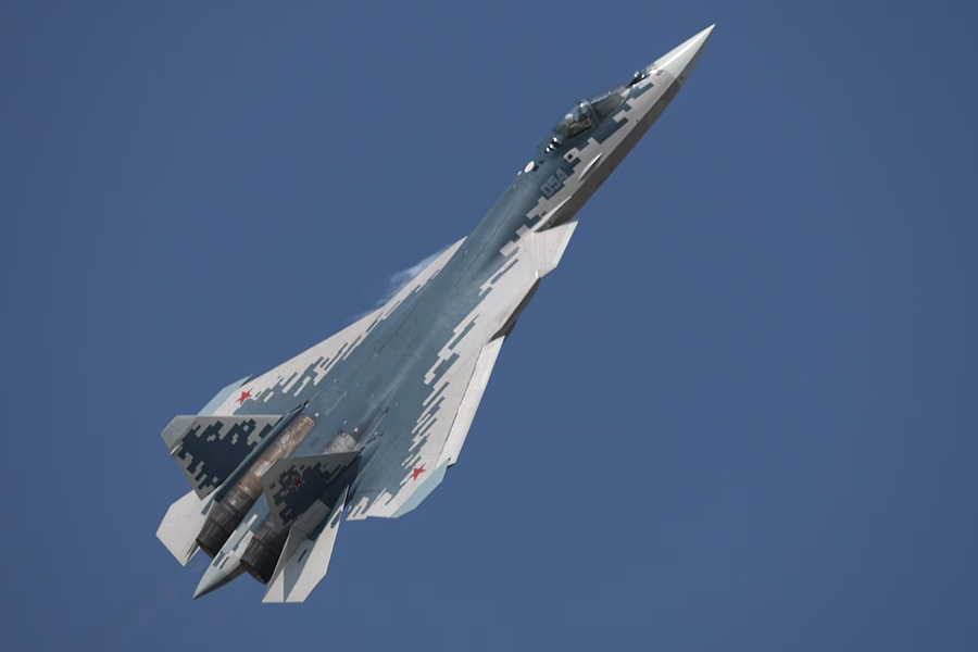 Ресейл?к СУ-57 жасырын жой?ышы Чжухайда ал?аш?ы ?шу дайынды?ын? бастады