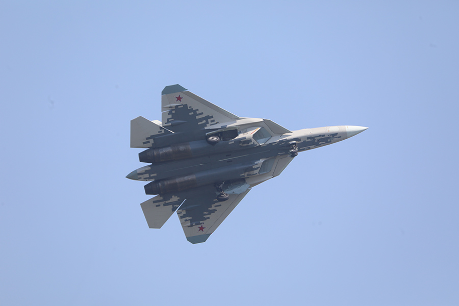 Ресейл?к СУ-57 жасырын жой?ышы Чжухайда ал?аш?ы ?шу дайынды?ын? бастады