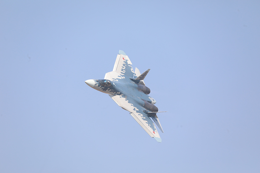 Ресейл?к СУ-57 жасырын жой?ышы Чжухайда ал?аш?ы ?шу дайынды?ын? бастады